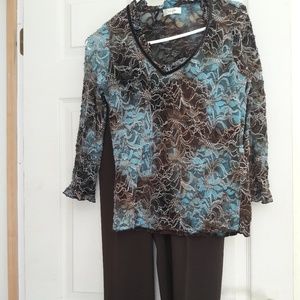 Stretch Lace Floral Top
